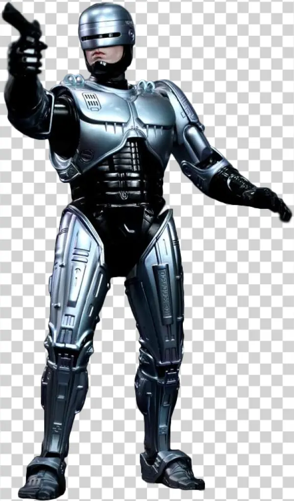 Robocop Character PNG Transparent Background