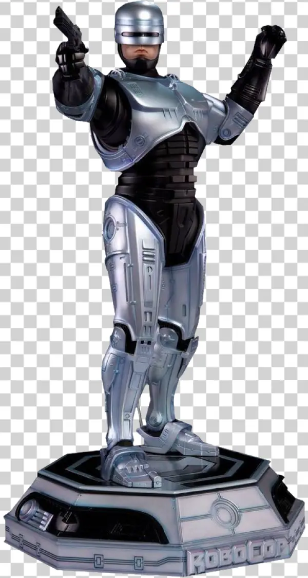 Robocop Action Figure PNG Transparent