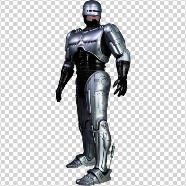 Robocop Full Body Transparent PNG