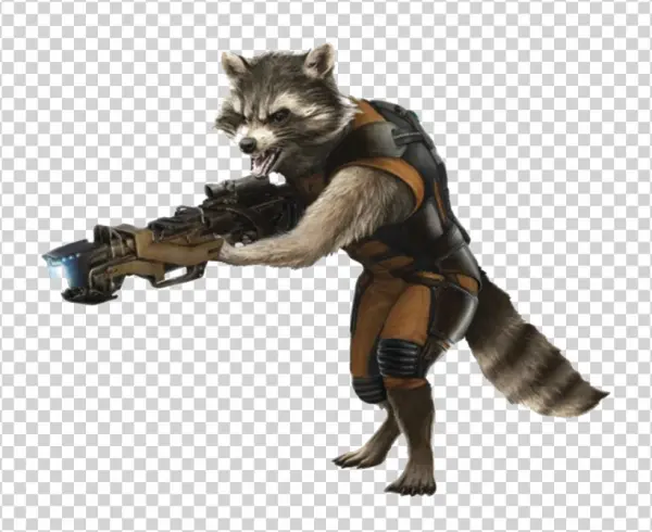 Rocket Raccoon Guardians of the Galaxy PNG