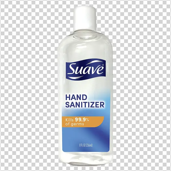 Suave Hand Sanitizer Bottle PNG Transparent Background