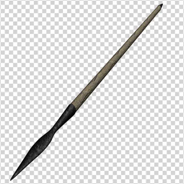Ancient Spear PNG Transparent Background