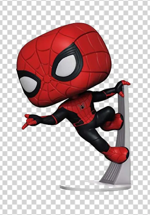 Funko Pop Spider-Man Figure Transparent PNG