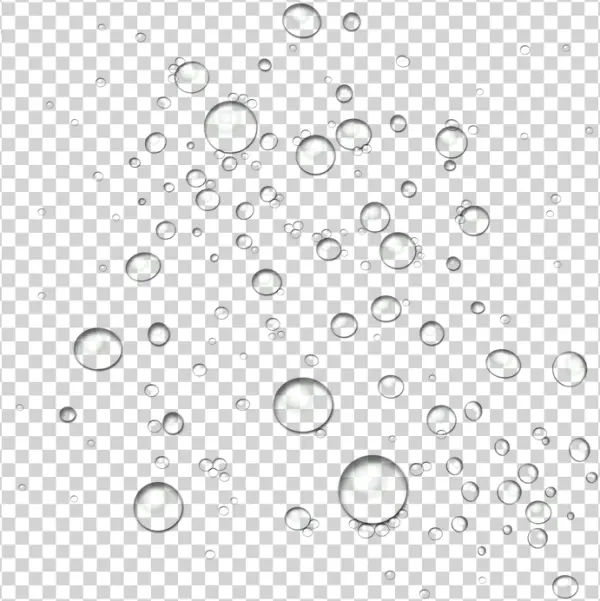 Falling Snow Particles PNG Transparent Background