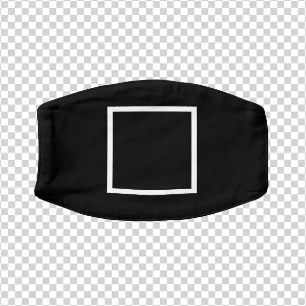 Squid Game Square Mask PNG Transparent Background