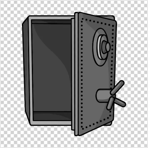 Open Safe Transparent PNG