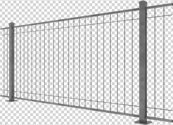 Temporary Metal Construction Fence PNG