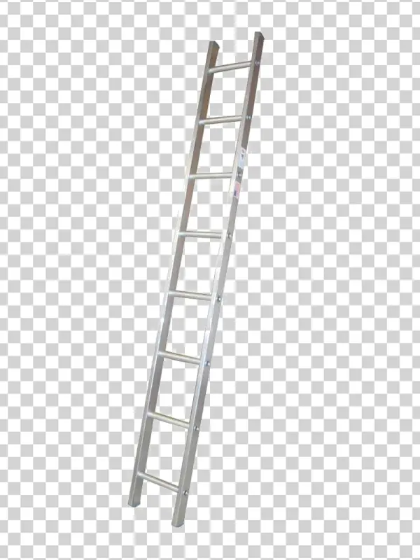 Aluminum Ladder PNG Transparent Background