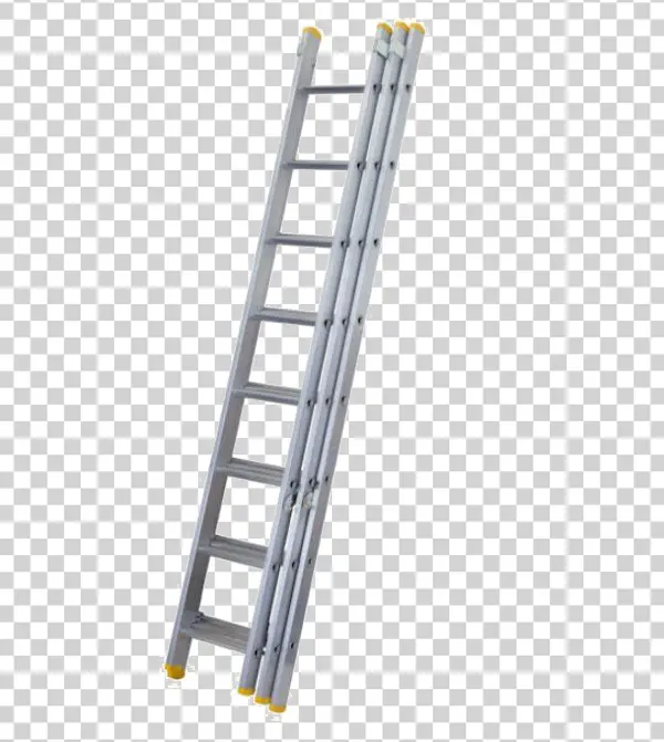 Aluminum Extension Ladder PNG Transparent