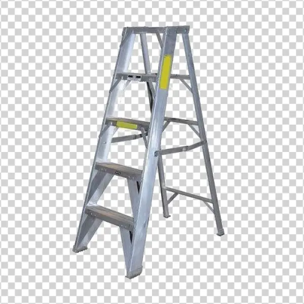 Aluminum Step Ladder PNG Transparent