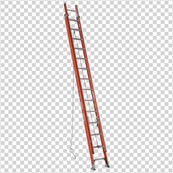 Orange Extension Ladder PNG Transparent
