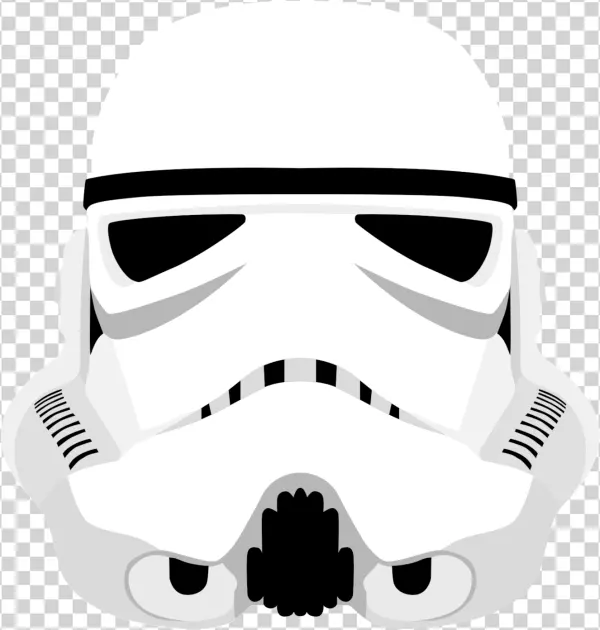Stormtrooper Helmet Transparent PNG