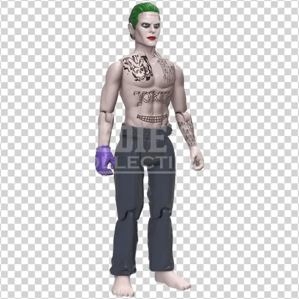 Joker Action Figure PNG Transparent Background