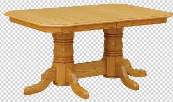 Wooden Dining Table PNG Transparent Background