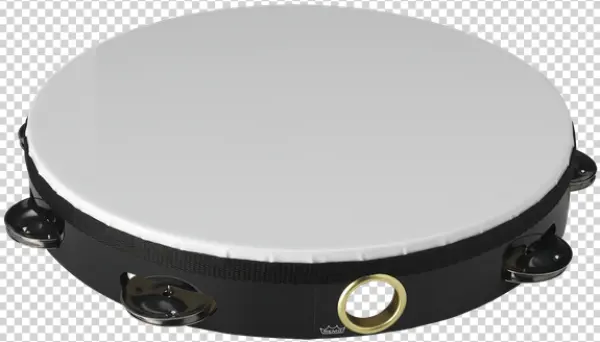 Modern Tambourine PNG Transparent Background