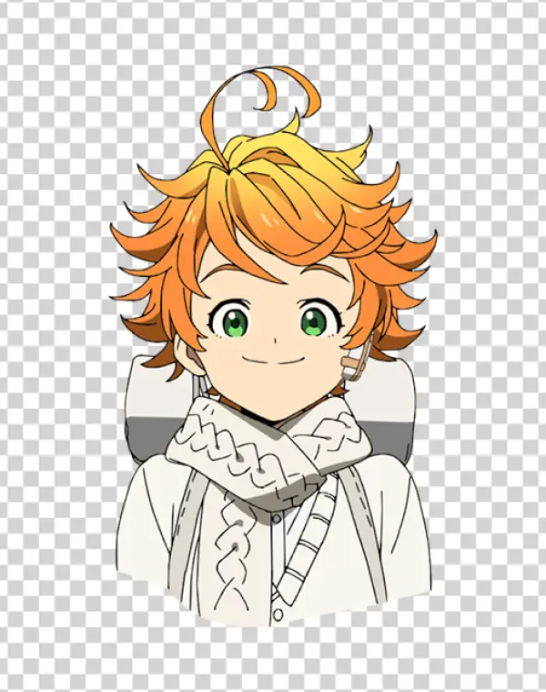Emma The Promised Neverland Anime Character PNG