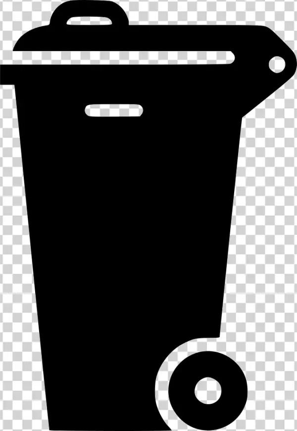 Trash Can Icon PNG Transparent Background