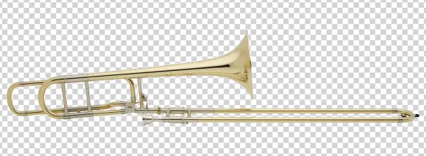 Trombone Musical Instrument PNG Transparent Background