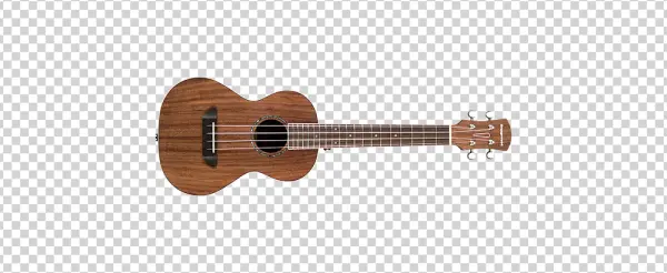 Wooden Ukulele PNG Transparent Background