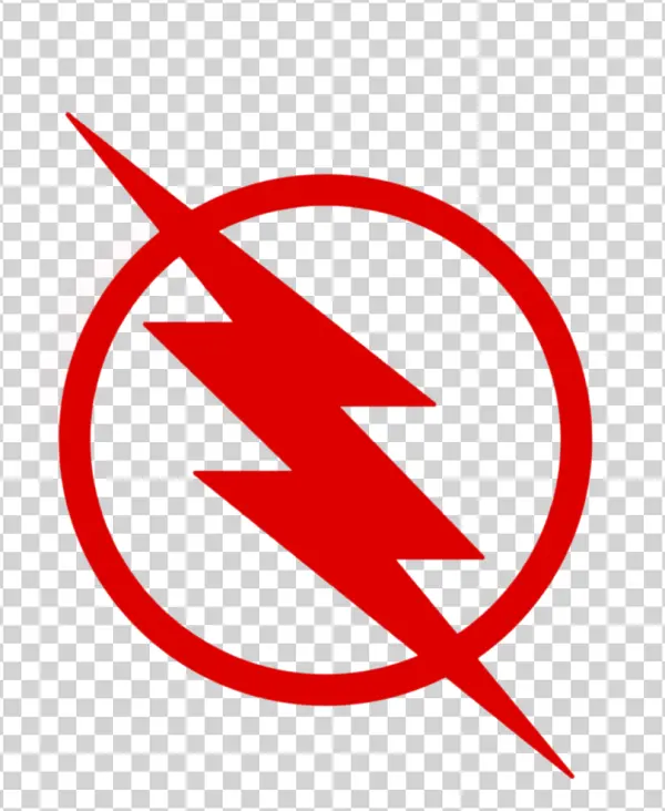 The Flash Logo PNG Transparent Background