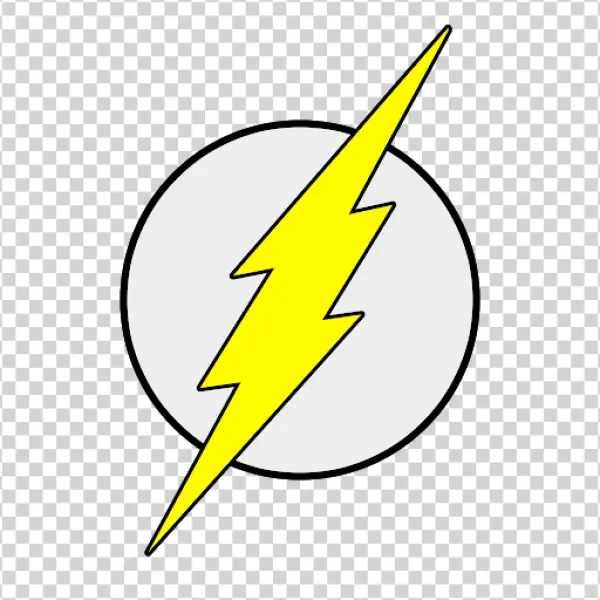 The Flash Logo PNG Transparent Background