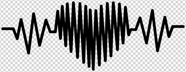 Solid Black PNG Image