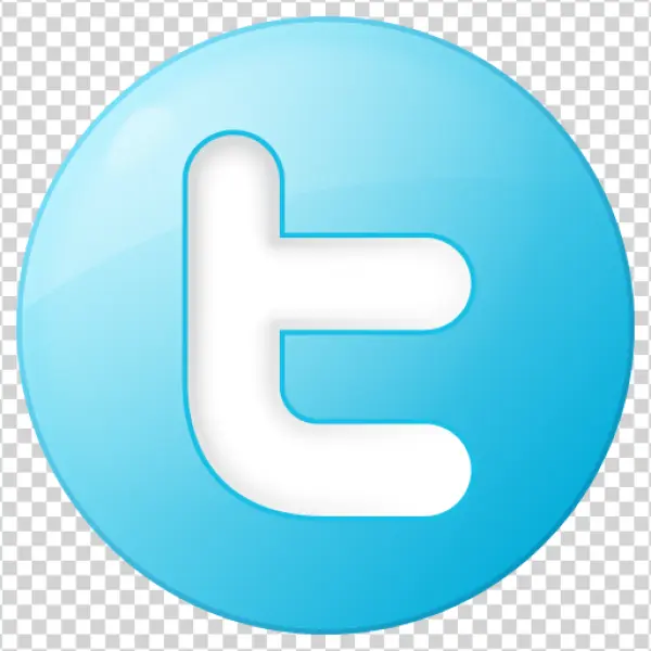 Classic Twitter 't' Logo Icon Transparent PNG