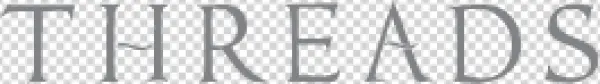 Grey Threads Wordmark Logo PNG