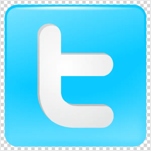 Twitter Icon Logo PNG Transparent Background