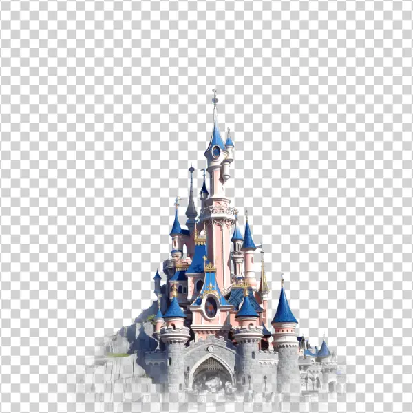 Disneyland Paris Castle Transparent PNG