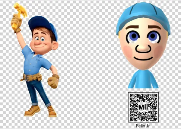 Fix-It Felix Jr. Wreck-It Ralph PNG Transparent
