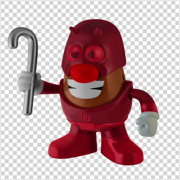 Daredevil Mr. Potato Head Figure PNG