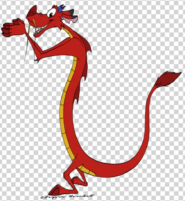 Mushu Disney Dragon Transparent PNG