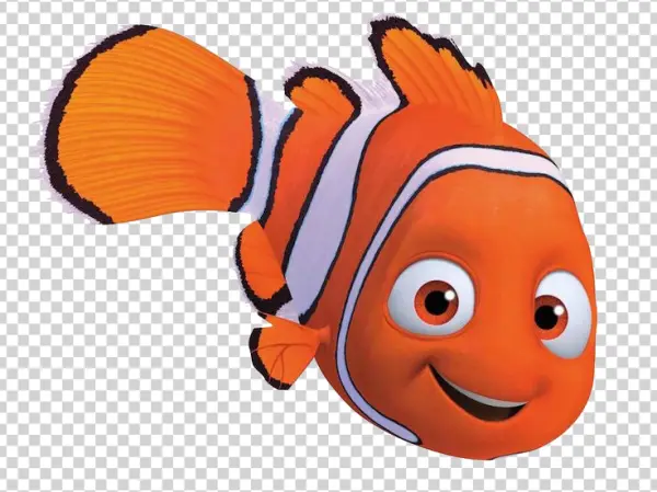 Nemo Clownfish Cartoon PNG Transparent Background