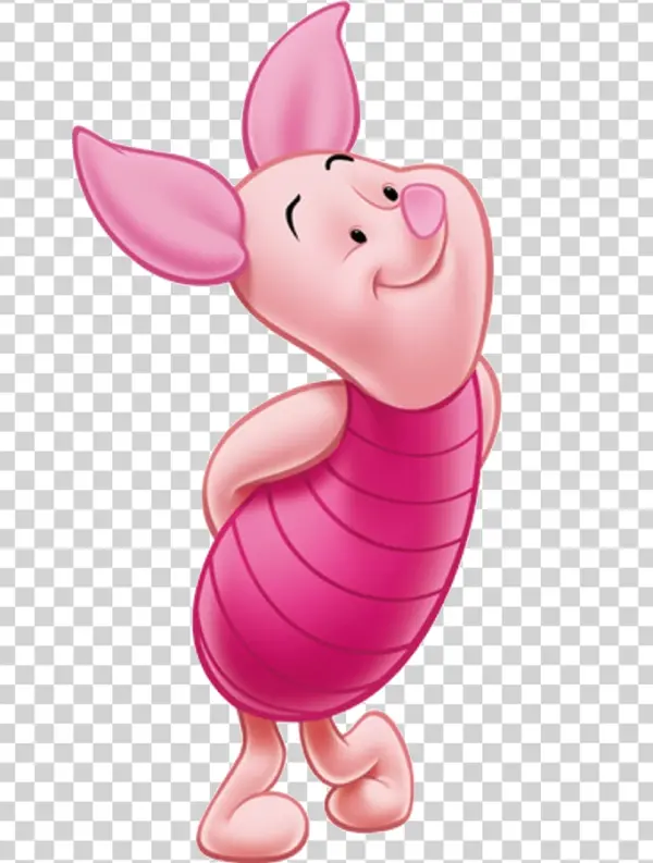 Piglet from Winnie the Pooh Transparent PNG