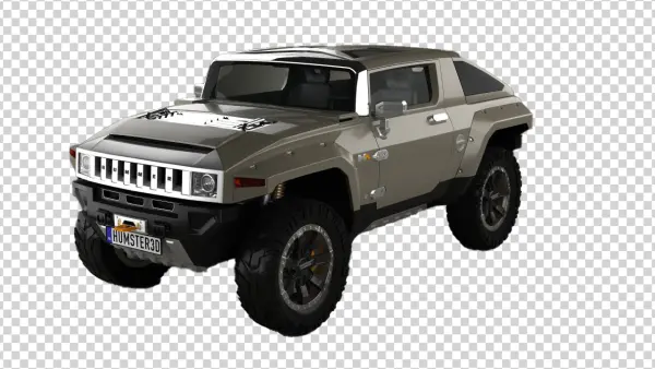 Hummer HX Concept Car PNG Transparent Background