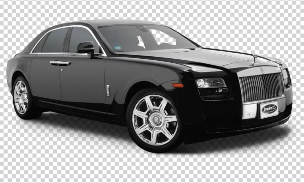 Black Rolls-Royce Ghost Luxury Car PNG