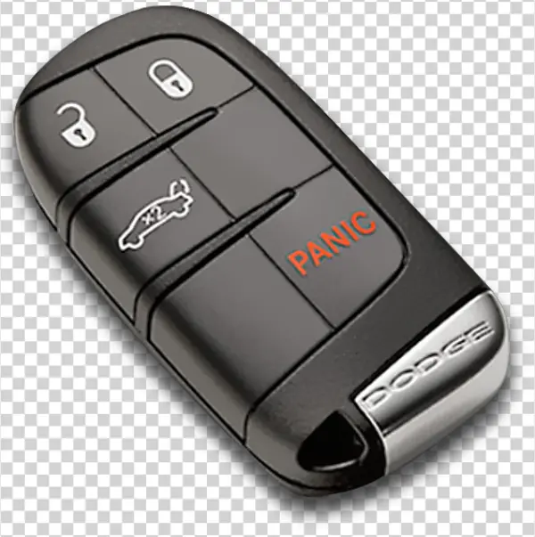 Dodge Car Key Fob PNG Transparent Background