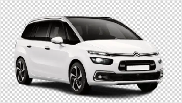 White Citroen C4 Picasso Car PNG Transparent