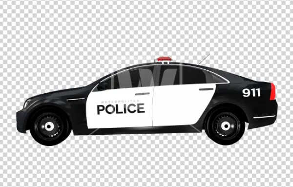 Metropolitan Police Car PNG Transparent Background