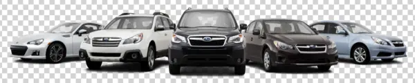 Subaru Car Models Lineup PNG Transparent