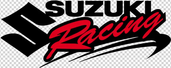 Suzuki Racing Logo PNG Transparent Background