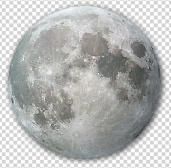 Full Moon PNG Transparent Background