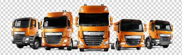 DAF Trucks Collection Transparent Background PNG
