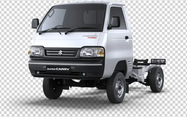 White Suzuki Super Carry Turbo Chassis PNG