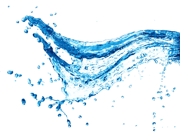 Realistic Blue Water Splash PNG Transparent Background