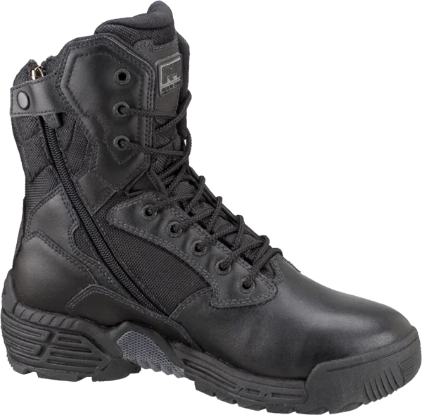 Black Tactical Boot PNG Transparent