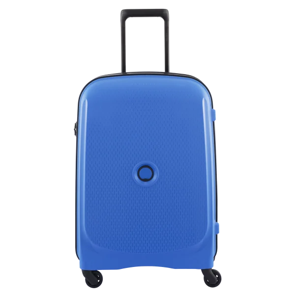 Blue Hard Shell Suitcase PNG Transparent Background