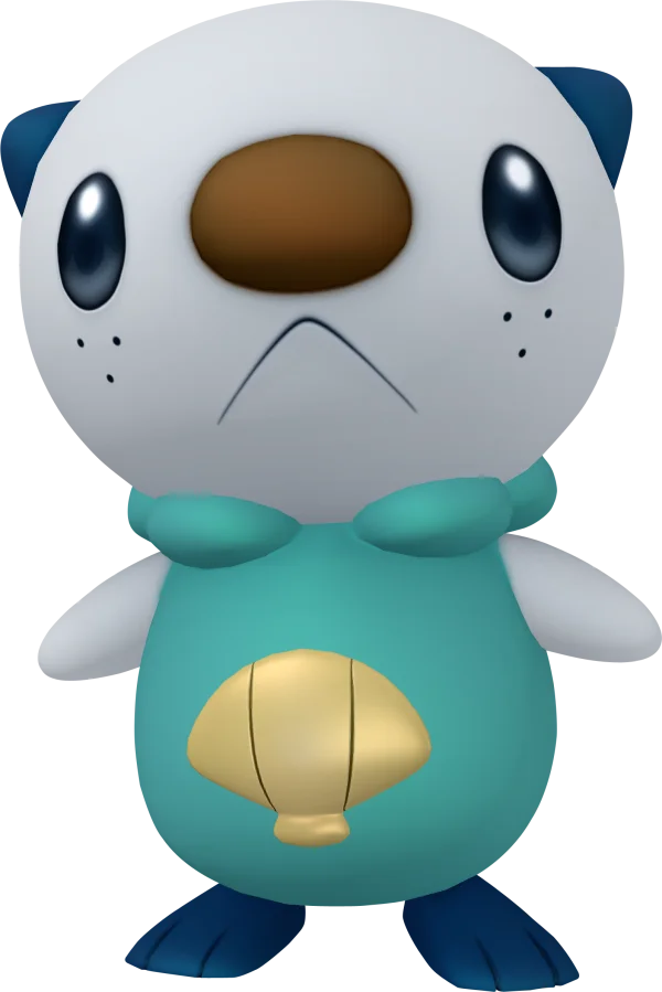 Oshawott Pokémon Transparent Background PNG