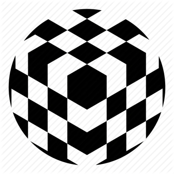 Geometric Globe Icon PNG Transparent Background